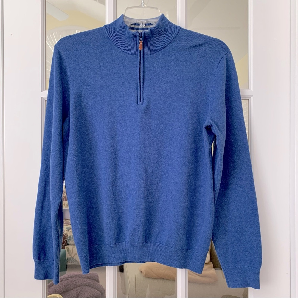 J. McLaughlin Tate Qtr Zip Sweater